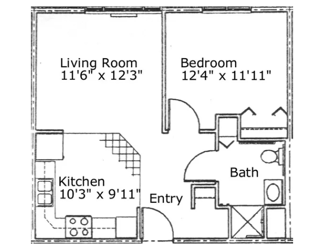 Layout in Springfield, Illinois